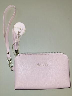 Hailey Pink Wristlet Wallet